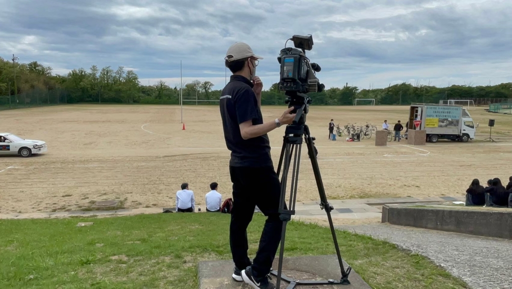 石川県金沢市の映像制作会社エム・ビデオプロダクション｜交通安全啓発動画の撮影です